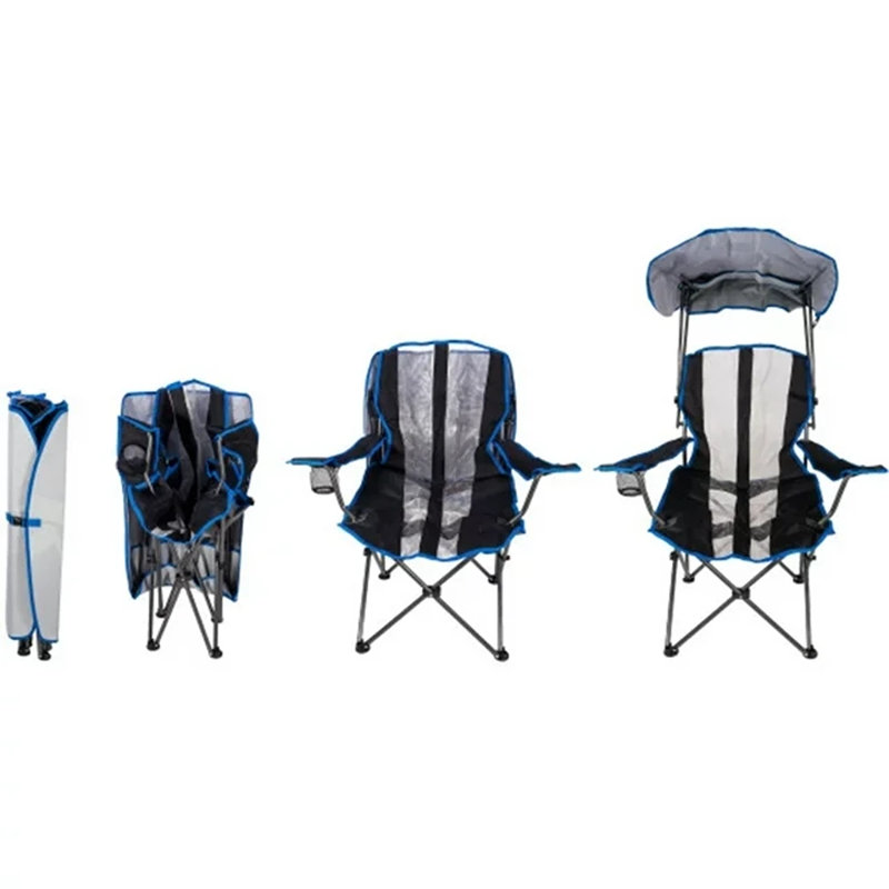 Folding Camping Chair, Black