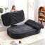 Canapé-lit moderne avec 2 coussins, canapé-lit en velours côtelé rembourré de mousse, aucun assemblage requis, coussin de canapé convertible se déplie en courtepointe, matelas pliant pour le salon, salle de jeux-364375111