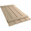 Volets rustiques en faux bois à quatre planches espacées (par paire)-71288243-88966852-88966855