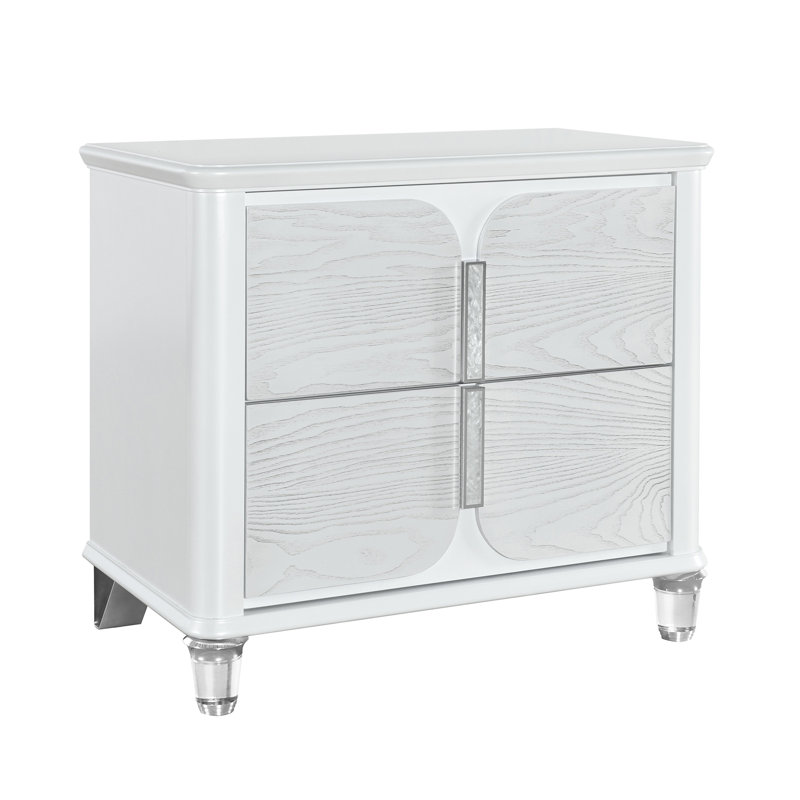 Table de chevet gris BRENDA
