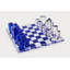 Blue/White Chess Board Game