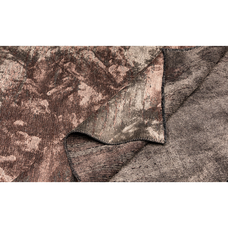 Tapis lilas / gris argenté Rapture, Rectangle 7 pi 10 po x 11 pi 2 po