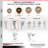 4-Piece High Temp Phenolic Caster Set