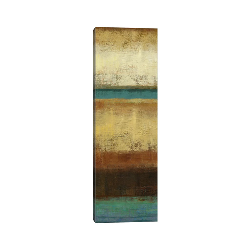 Earth by Allison Pearce - Wrapped Canvas Panoramic Painting, 121.92 cm H x 40.64 cm W x 1.91 cm D