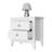 Stevonte 26.62'' W Metal Nightstand-108688993