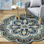 Tapis vert en laine touffeté à la main Cementon-29133535