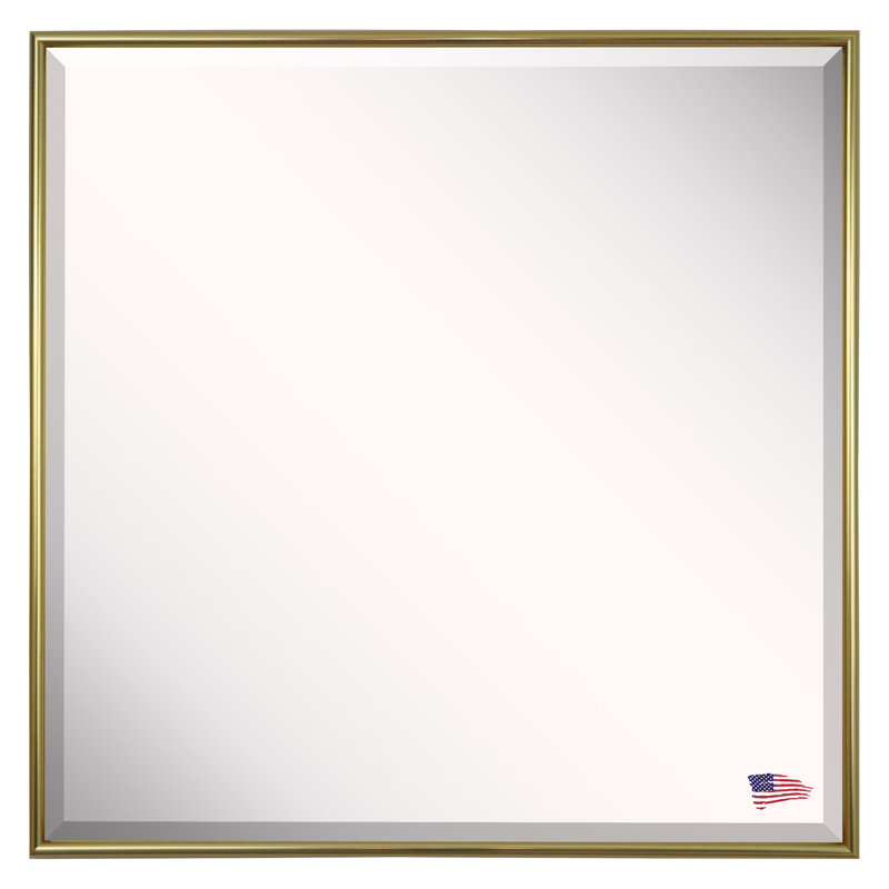 Derosier Metal Flat Wall Mirror