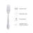 RiverRidge Rose Flatware 46-Piece Monogrammed Stainless Steel Silverware Set for 8-484965953
