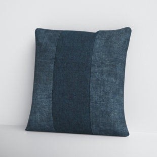 Accolade Blue Geometric Blue Large Throw Pillow With Insert