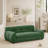 Upholstered Rectangular Pet Bed with Backrest and Armrests-702551518