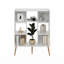 Claude 99.95cm H x 80.01cm W Standard Bookcase-1047314397