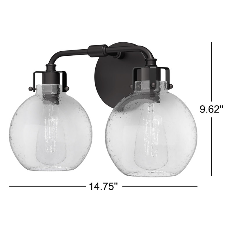 Clara 2 - Light Vanity Light, Oil Rubbed Bronze
