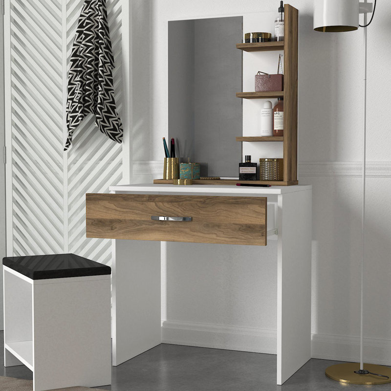 Gunthard Dressing Table with Mirror