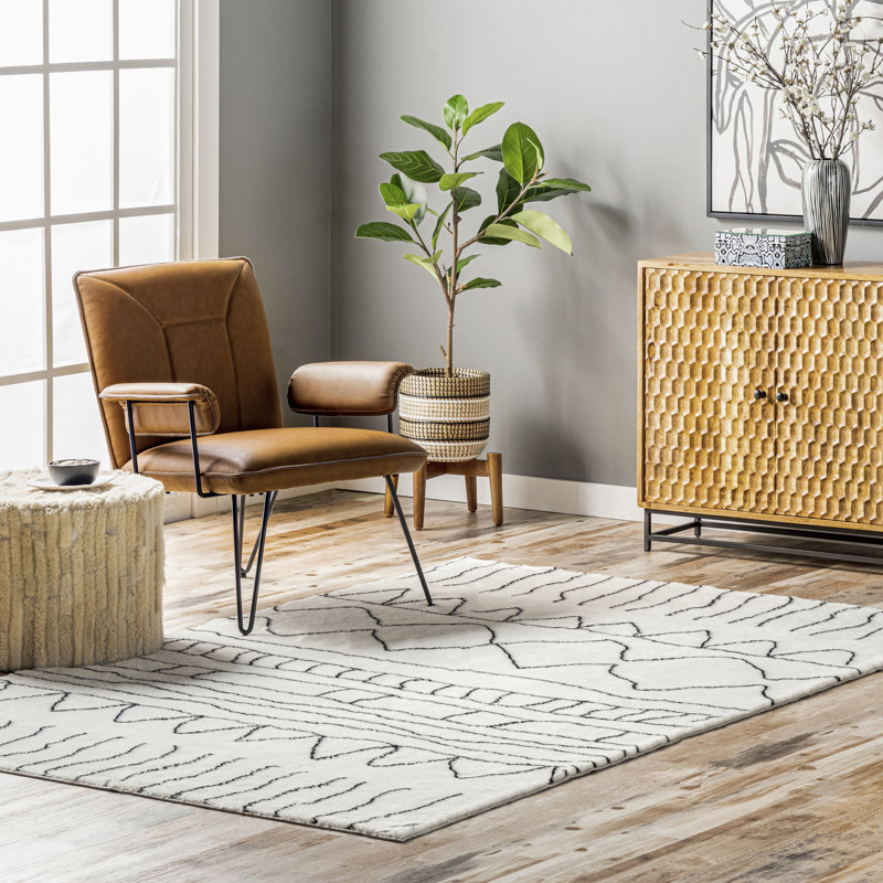 Tapis bohème Sandie SuperiorWash, Rectangle de 5 pi x 8 pi