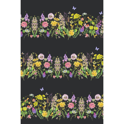 Bordure florale pelez et collez