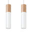 Casper 2 - Light White/Brown Geometric Pendant-599711450