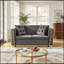 Virnelli 60.6 " Velvet Loveseat-234862911