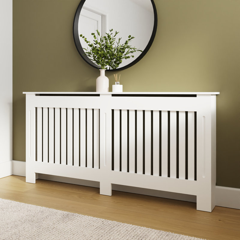 Harrison Medium Radiator Cover, 83 cm H x 172 cm W x 19 cm D