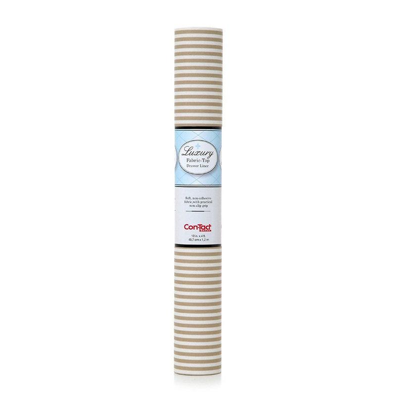 Tablette de luxe et doublure de tiroir non-adhésif en tissu de luxe