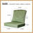 Outdoor 4'' Seat / Back Cushion-1525633212