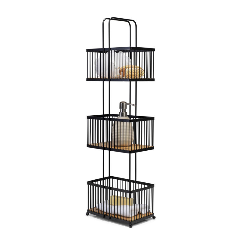 Metal Freestanding Bathroom Shelves