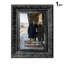 Cadre photo noir 1PC 5 po x 7 po avec profil décoratif