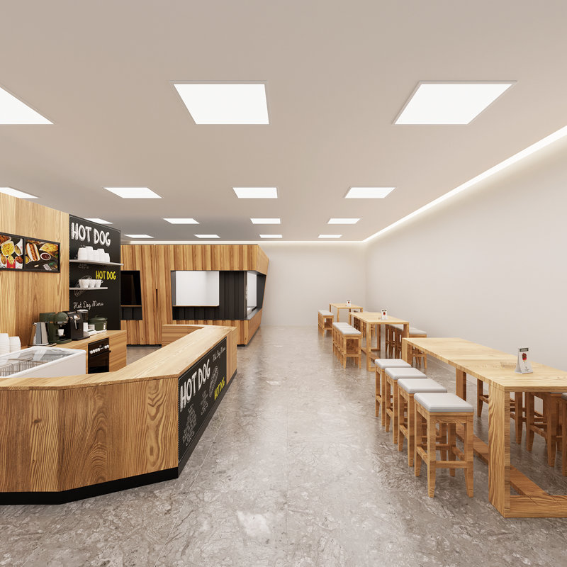 Dimmable Rectangle Flat Panel Ceiling Light
