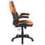 Ergonomic Adjustable Swivel Computer Gaming Chair with Flip-up Arms-1664857966