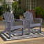 Chaise Adirondack en plastique Byrge-1371150507