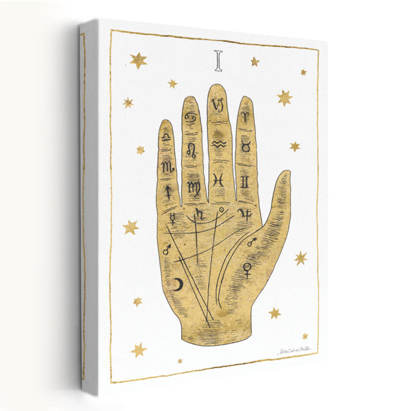 All Hallows Eve V - Astrology Black Fortunes, art doré, H 36 po x l 24 po