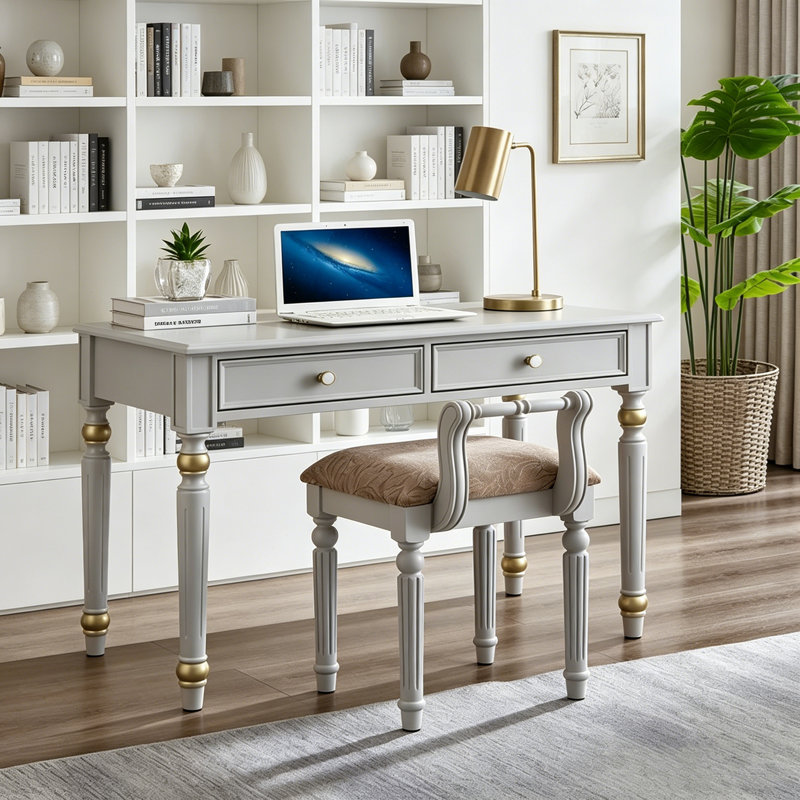 Bureau à la maison 35,43 po, H 29,92 po x l 35,43 po x P 19,69 po