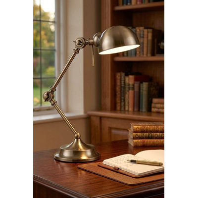 Adjustable Metal Desk Lamp