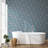 Flamingo - Coastal Blue Wallpaper-132843071-132843074
