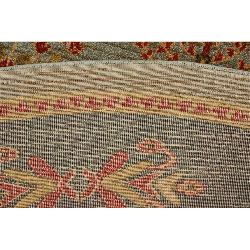 Jaeden Oriental Indoor / Outdoor Rug, Round 6'1"