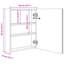 Sigismund 500mm W 600mm H Surface Frameless Medicine Cabinet Mirror 3 Fixed-61751198