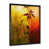 Impression noire sur toile encadrée sélectionné