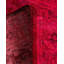 Tapis rose noué à la main de conception unique Holsworth - rose