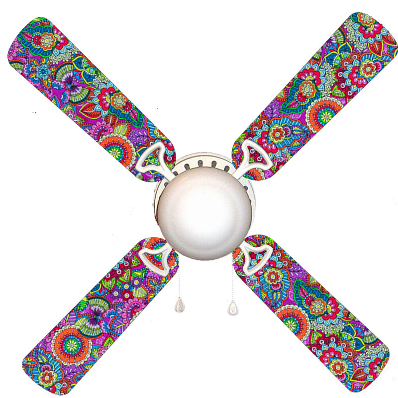 Ventilateur de plafond 4 pales 42 "