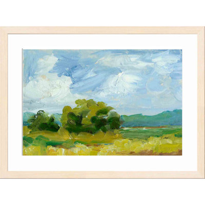 Field Color Study I Painting by Ethan Harper