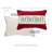 Mervela Ho Ho Ho Cotton Lumbar Pillow