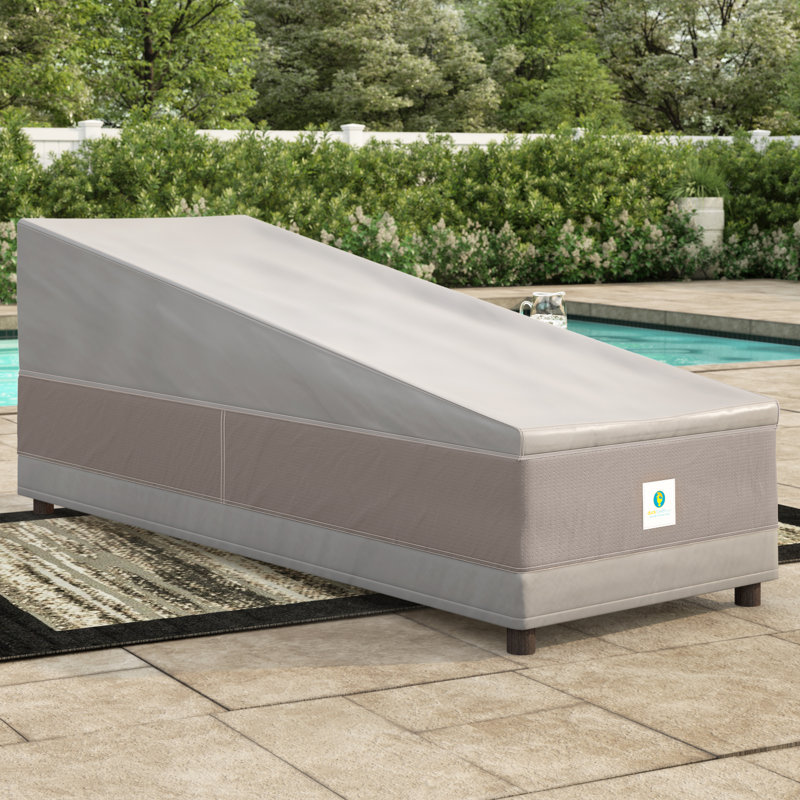 Steve Elegant Waterproof Outdoor Chaise Lounge Cover, 32" H x 34" W x 74" D