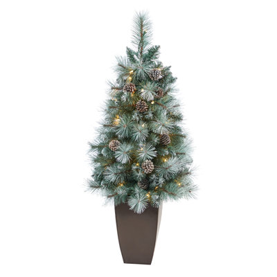 British Columbia Easy Set-Up 42' Lighted Christmas Tree