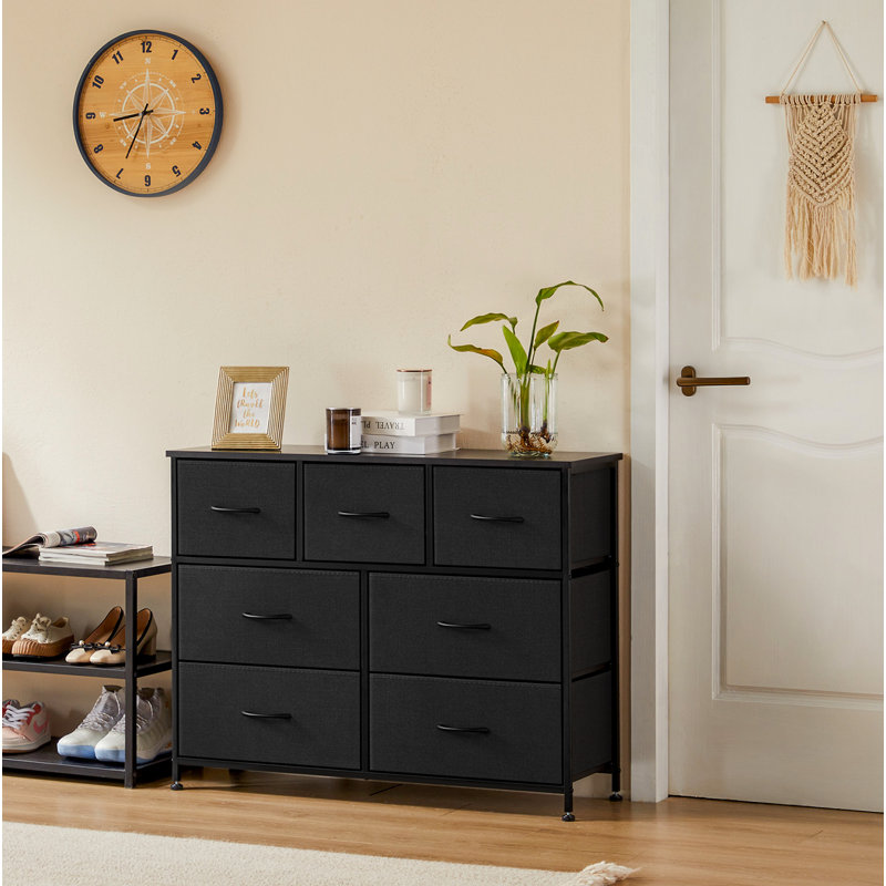 Armoire Ellieana, Noir mat