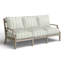 Haley Teak Patio Sofa with Cushions-38579391-70063483-70063484