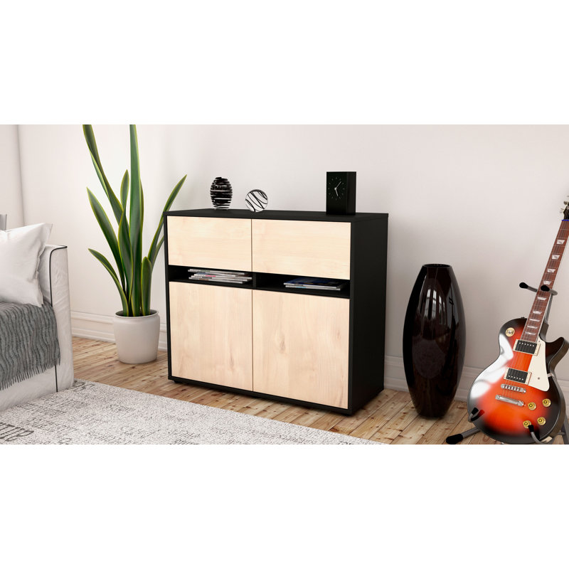 Racine 92cm Sideboard, Anthracite/Cedar