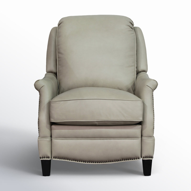 Dunlevy Recliner, Shoreham Cream Top Grain Leather