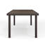 Table de patio d'extérieur en rotin avec plateau en bois d'ingénierie 71 po Martha Stewart Bedford-109713863