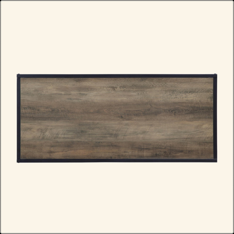 Table basse rectangulaire à 1 niveau