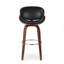 Tabouret tournant 30 "Mid-Century-1629538552