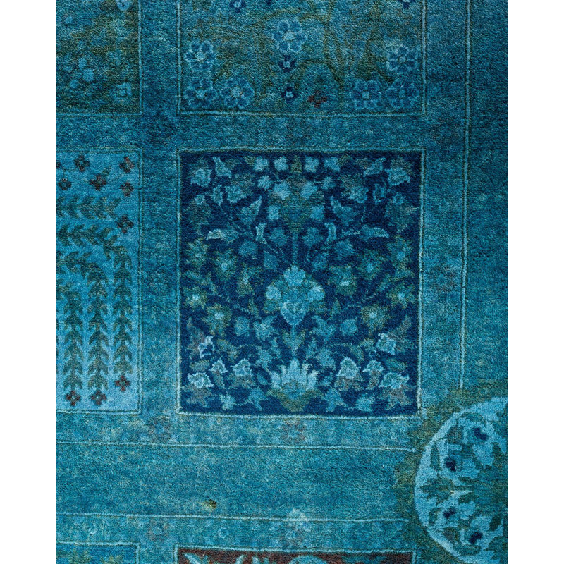 Kirthana One-of-a-Kind 8' 1" x 8' 3" Hand Knotted Area Rug